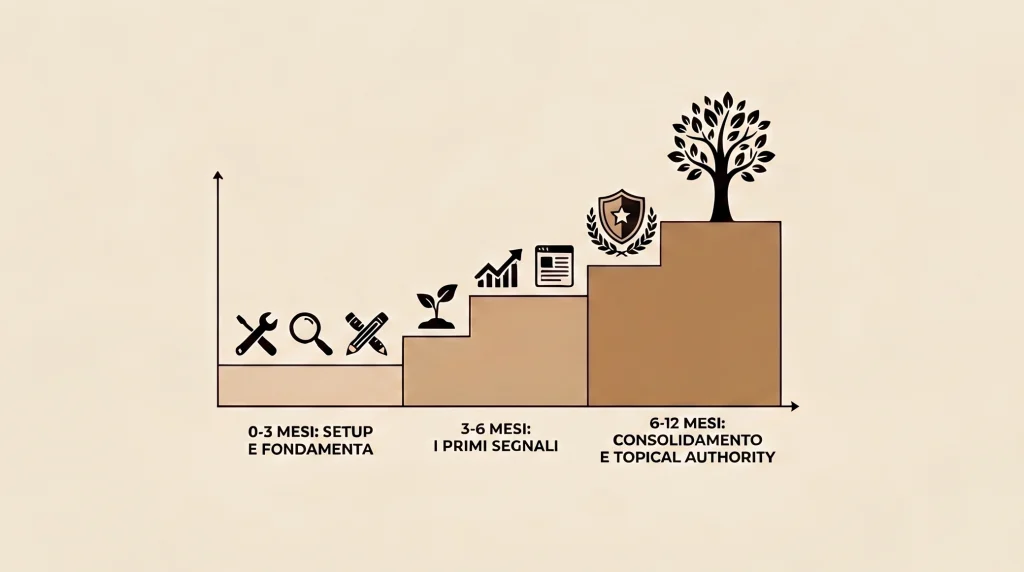 curva di crescita SEO